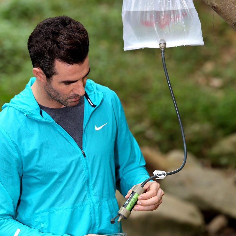 Outdoor Travel Emergency Filtration Straws Field Water Purification Gravity Filter Water Purifier - Image 4