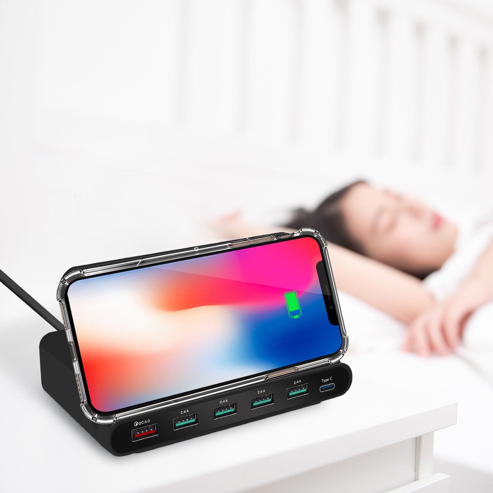 Decorative Picture 60W Six-Port Charger Pd18W Intelligent Multi-Port - Image 3