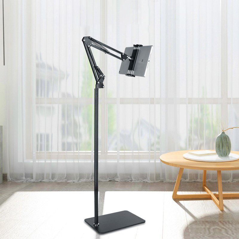 Lazy Mobile Phone Holder 360 Degree Rotating Folding Floor Stand - Image 2