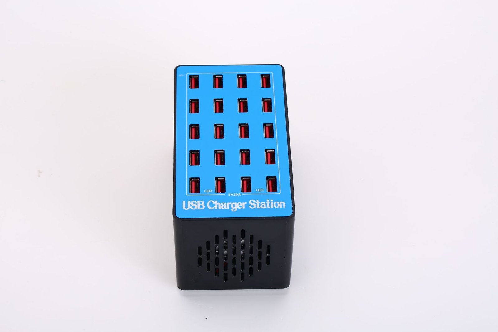 20-Port USB Mobile Phone Tablet Multi-port Charging Station - Image 6