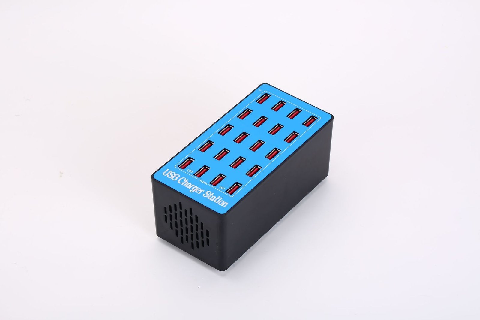 20-Port USB Mobile Phone Tablet Multi-port Charging Station - Image 2