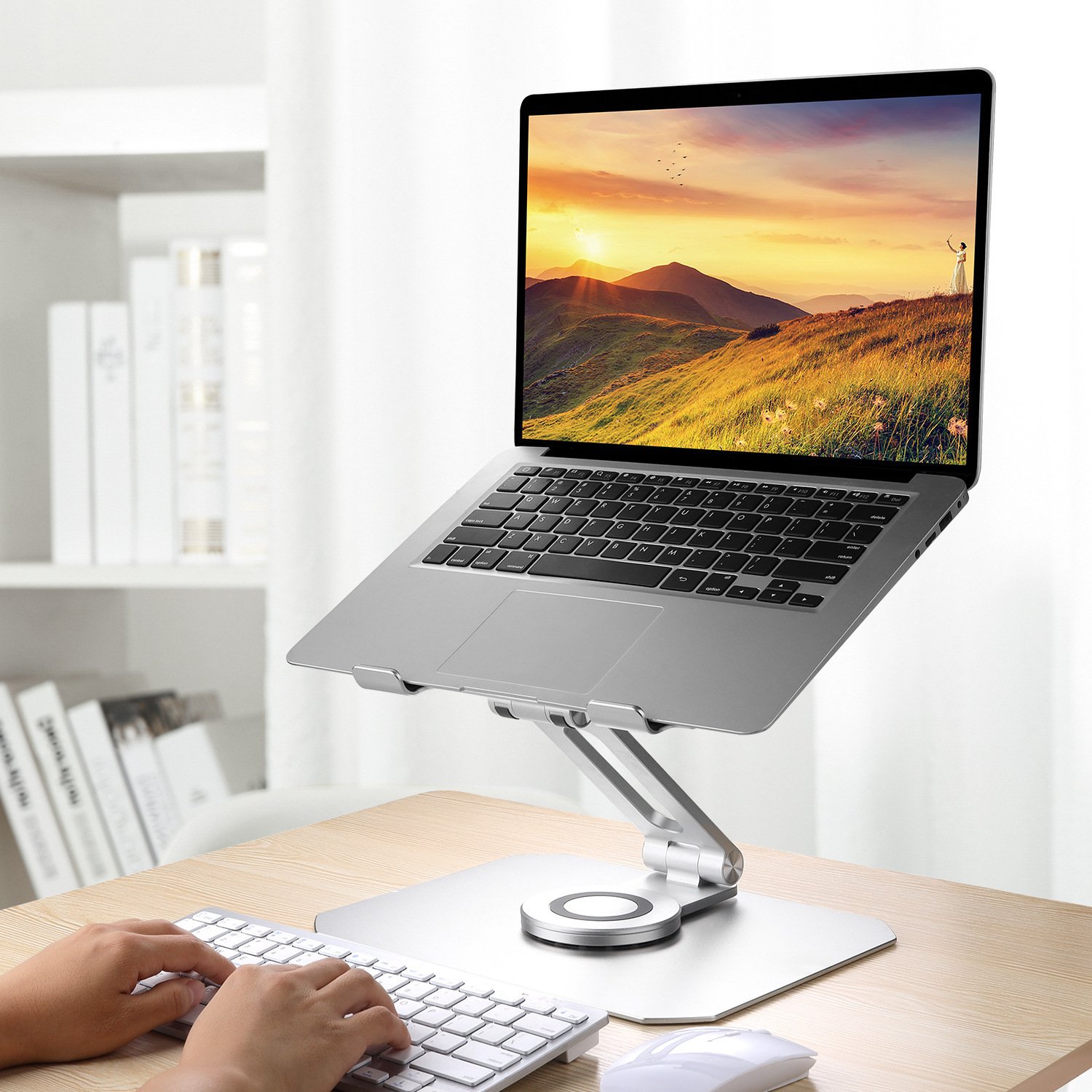 360 Degree Rotating Desktop Laptop Stand - Image 6