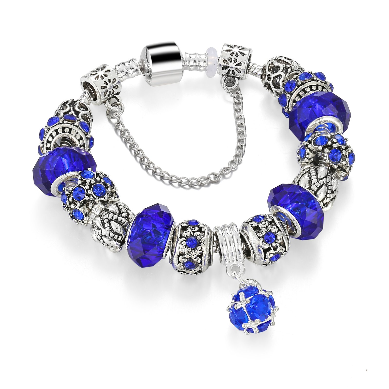 Crystal Bead Bracelet Alloy Style For Women - Image 3